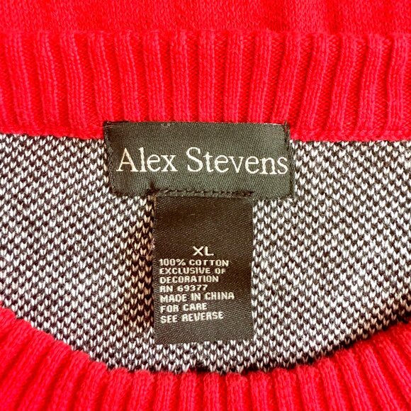 Alex Stevens Mean Girls Damian 100% Cotton Ugly Christmas Sweater Size XL - Picture 3 of 14